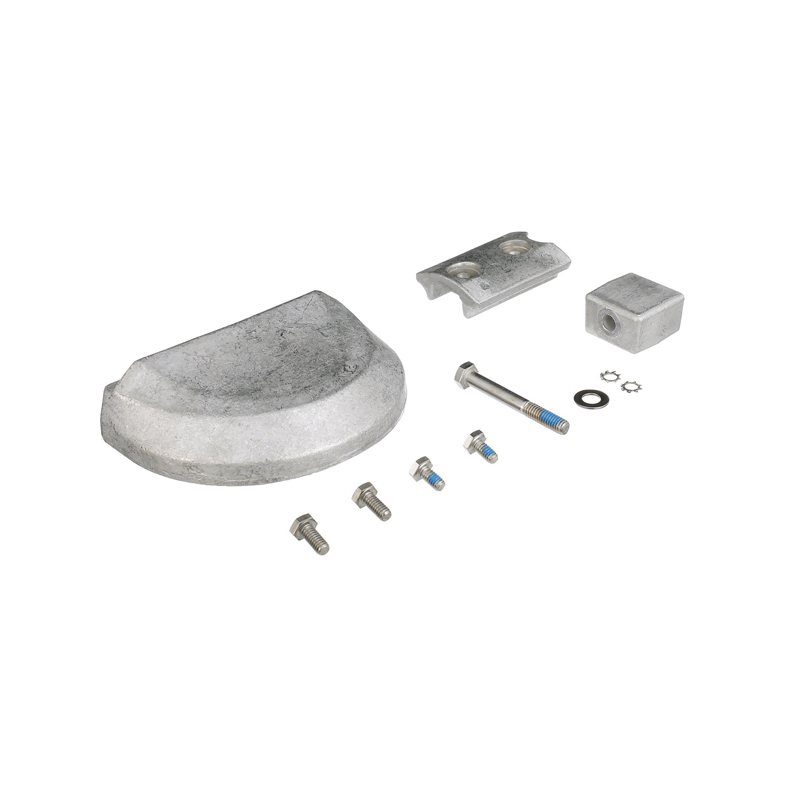 Quicksilver 8M6008001 Aluminium Anode Kit - BRP/OMC Cobra Sterndrives