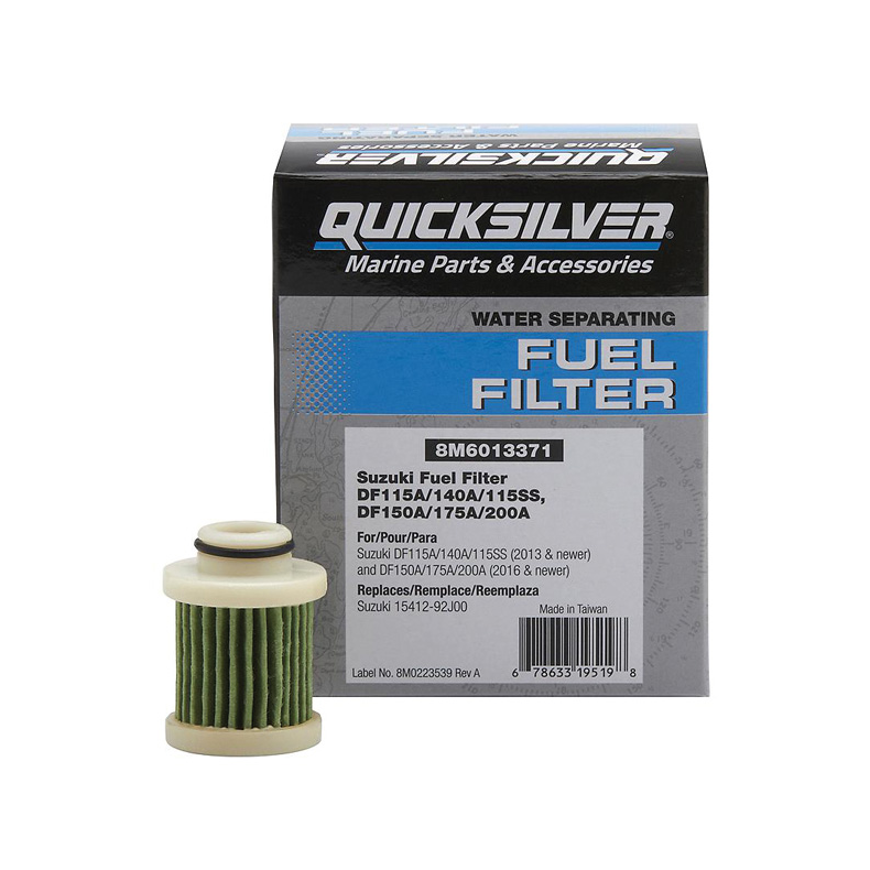 Quicksilver 8M6013371 Br�ndstoffilter, Suzuki DF115-140A/115SS/150-175-200A