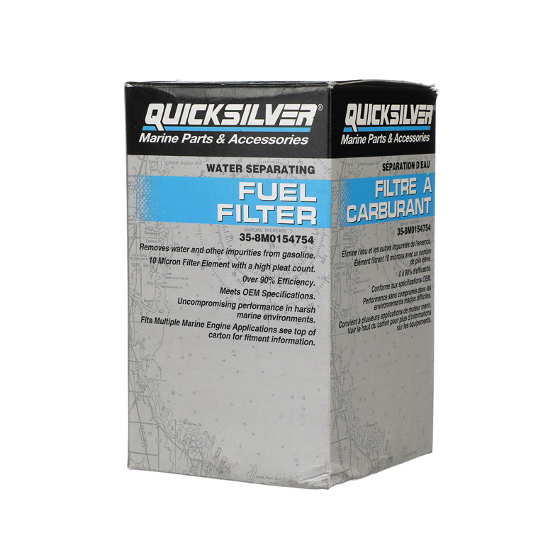 Quicksilver 8M0154754 Br�ndstoffilter, vandsep. - Yamaha 2/4-takt p�h�ngsm.