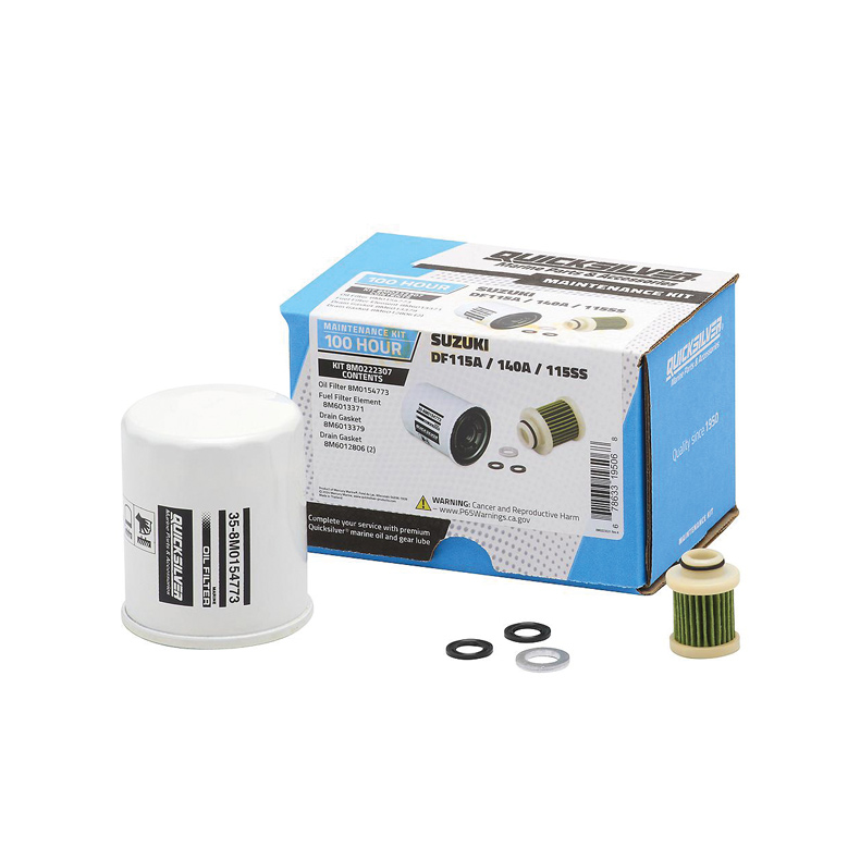 Quicksilver 8M0222307 100T Service Kit, Suzuki DF115A/140A/115SS
