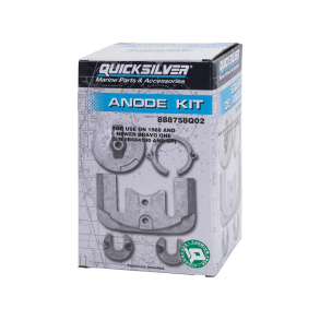 Quicksilver 888758Q02 Aluminium Anode Kit til MerCruiser Bravo One