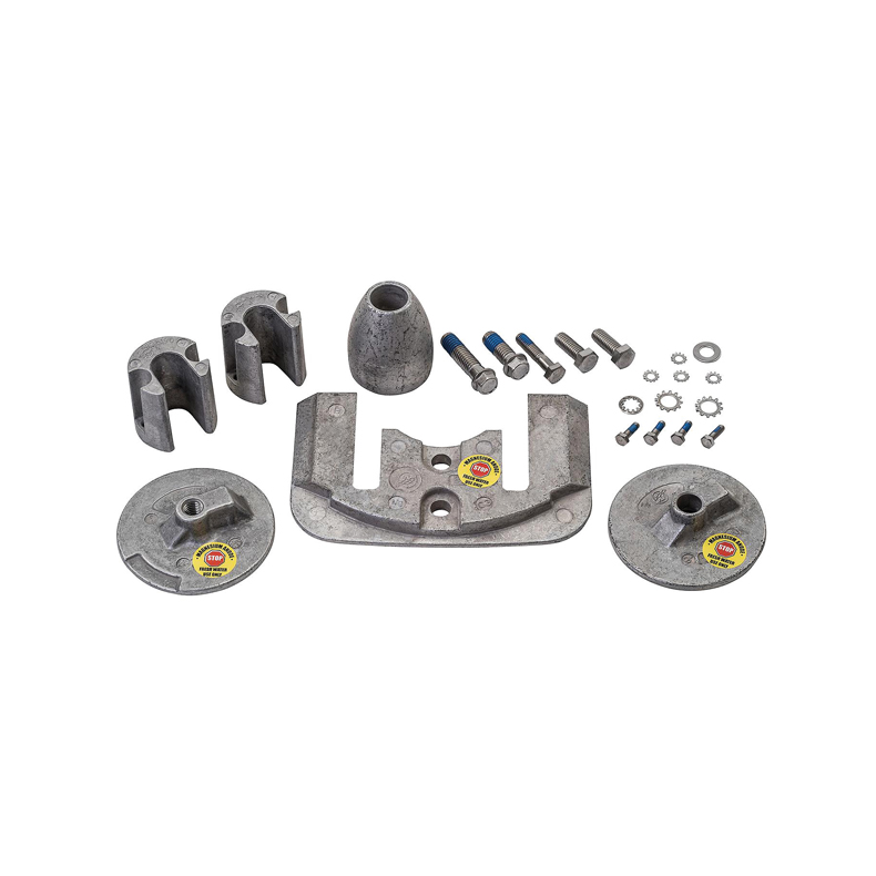 Quicksilver 888760Q04 Magnesium Anode Kit til MerCruiser Bravo III Drives