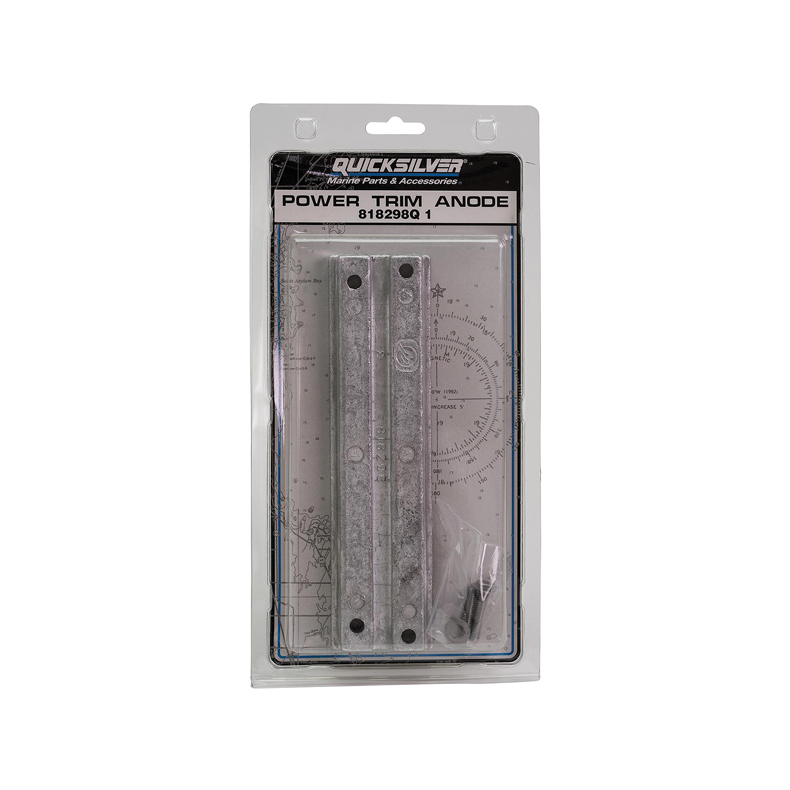 Quicksilver 818298Q1 aluminiumsanode til Mercury og Mariner Power Trim