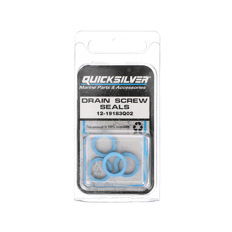 Quicksilver 19183Q02 Gearkasse olie dr�n- og p�fyldningsskrue pakning