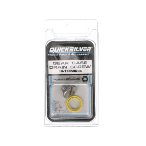 Quicksilver 79953Q04 Gearkasse olie dr�n- og p�fyldningsskruer og pakning