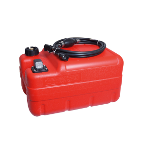 1852 benzin tank 24L., slange med Yamaha og tank connector