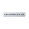 Klar pvc slange krydsvæv food quality 50mm, rulle 3m
