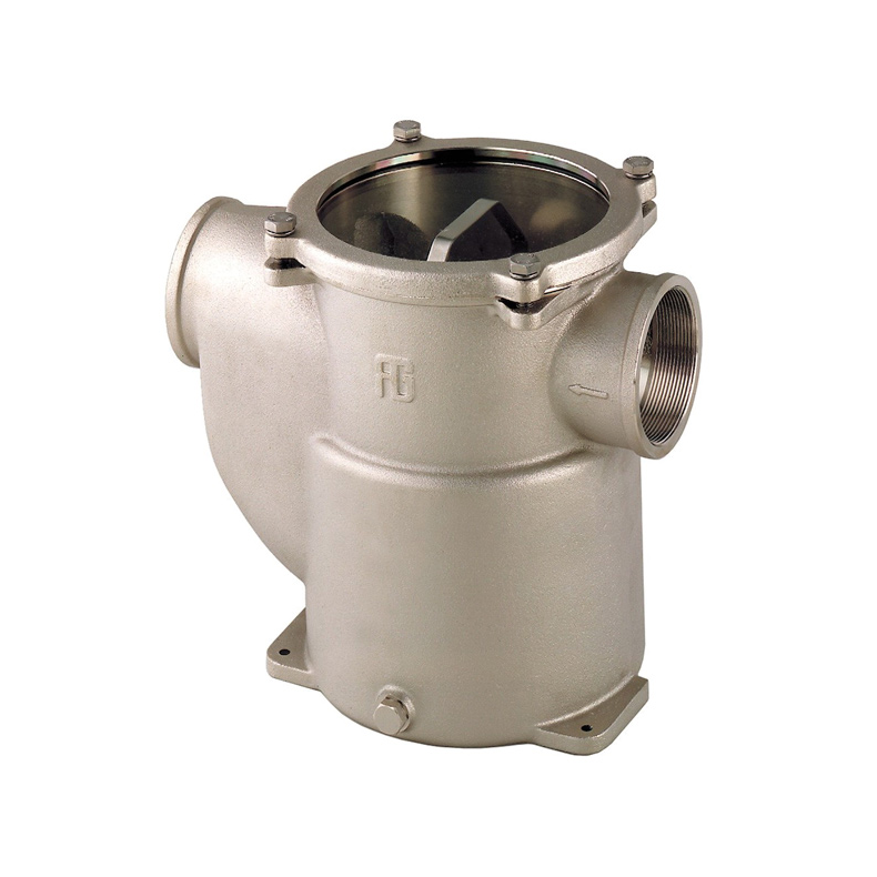 Guidi Bronze vandfilter med klart l�g Guidi Vandfilter bronze  2 1/2" med klar l�g