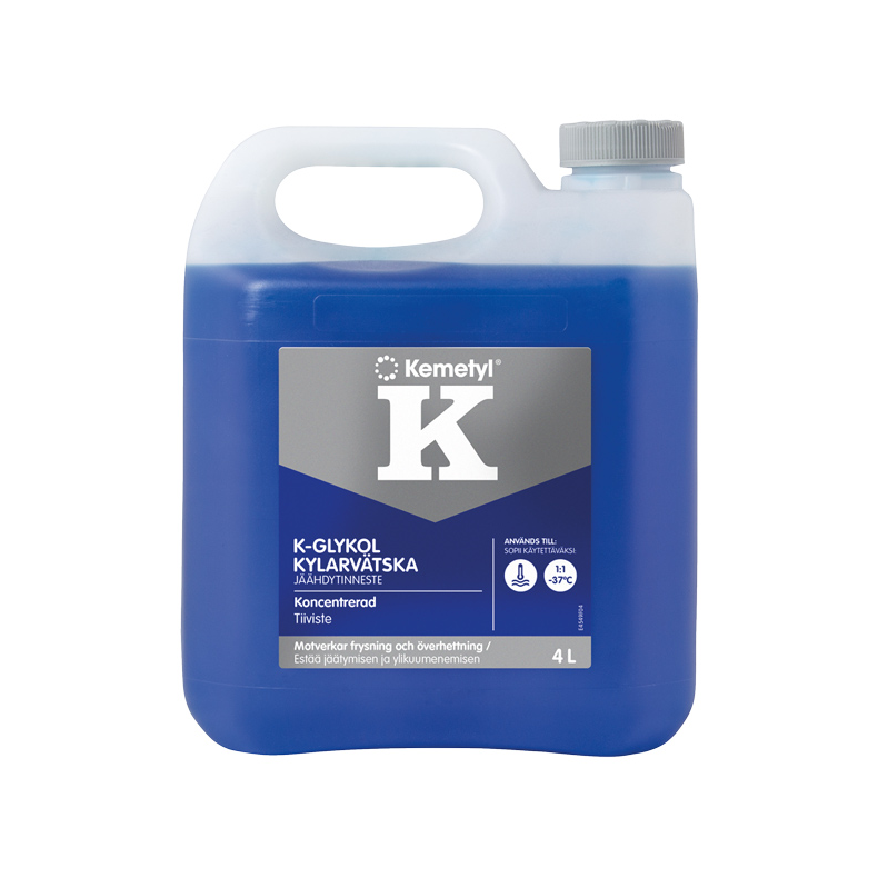 Kemetyl K-Glykol kølervæske 4l