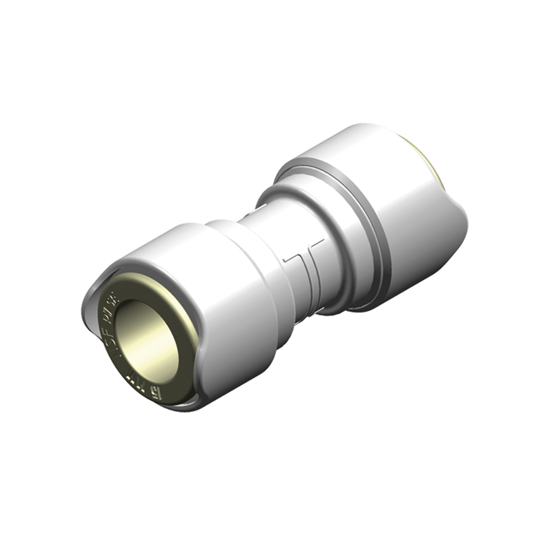 Hovedvare Whale kobling lige  15 mm Bulk 100stk.