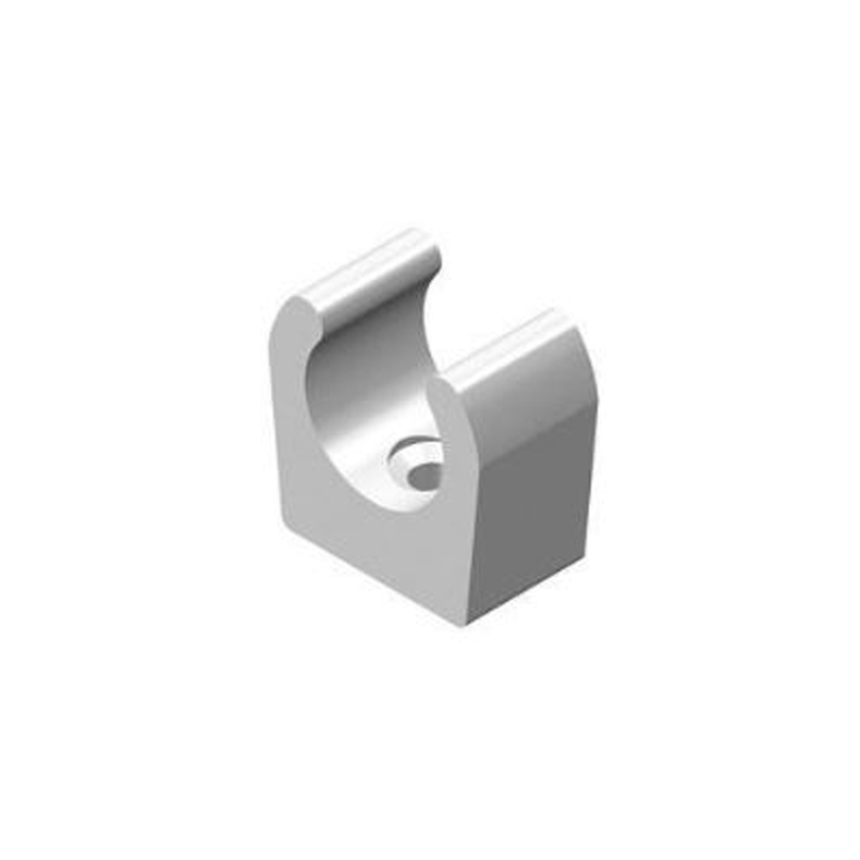 Hovedvare Whale mont. clips 15mm sort, 10stk.