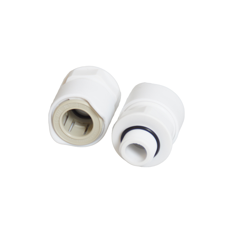 Hovedvare Whale adapter 3/8" bsp han, Bulk 100stk