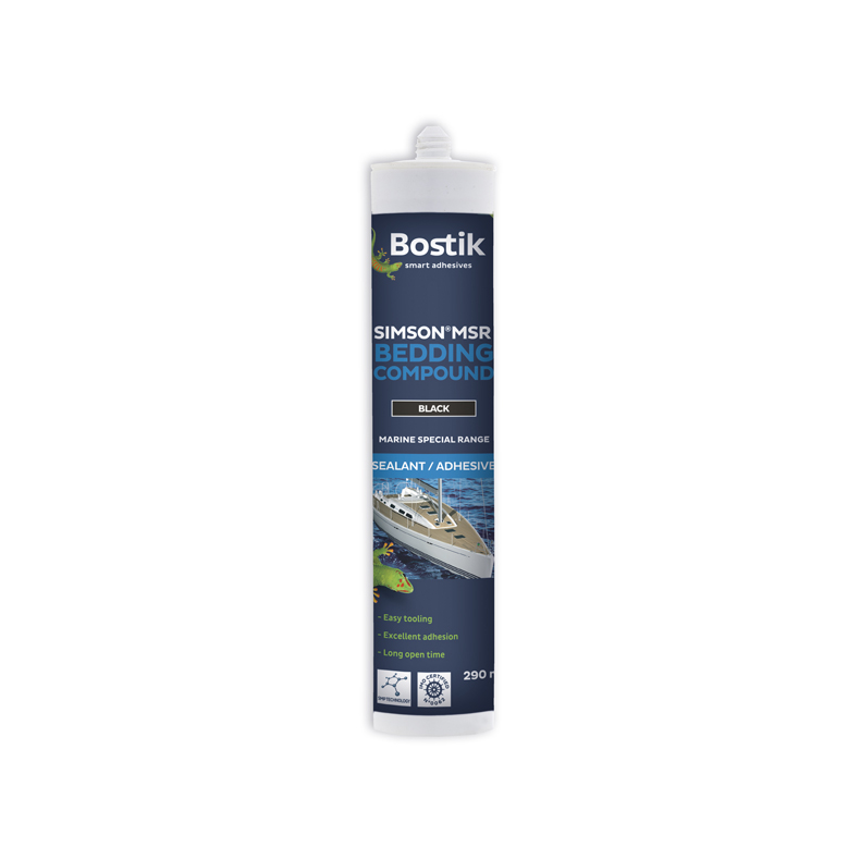 Simson MSR BC sort 290 ml, lim og ttningsmasse