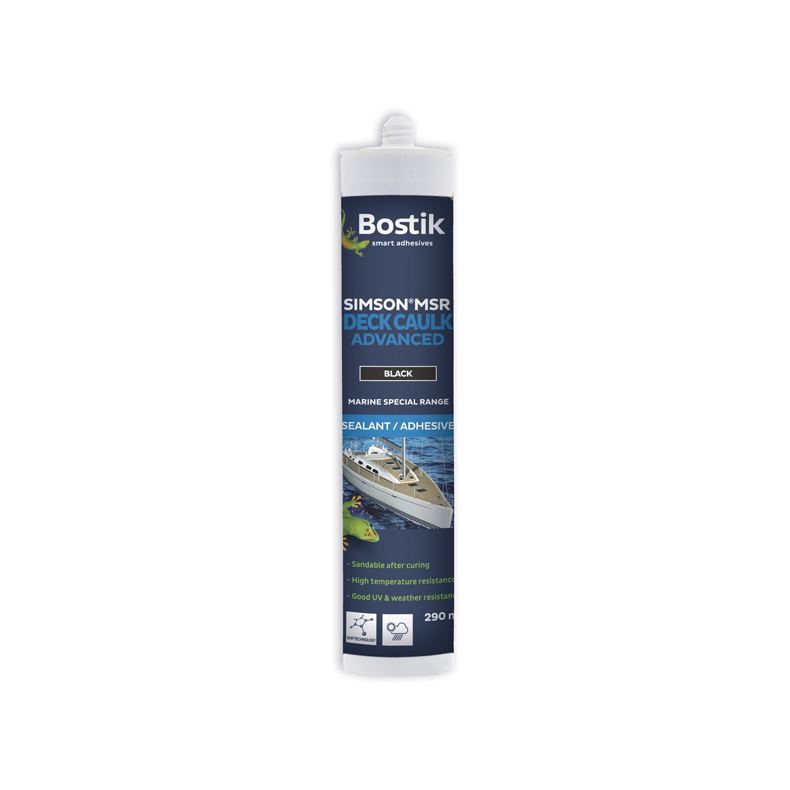Simson msr dc sort 290ml, ndegummi til teakdk