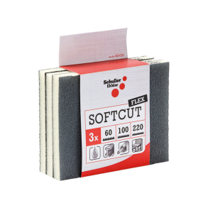 Slibesvamp 3stk korn P60, P100 & P220