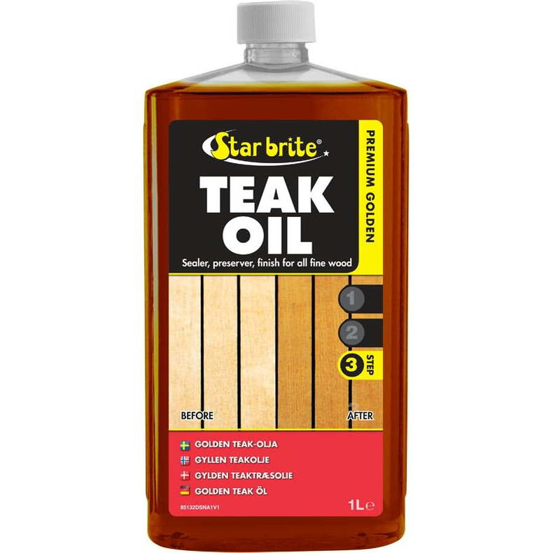 Star brite premium gold teak olie 1000 ml