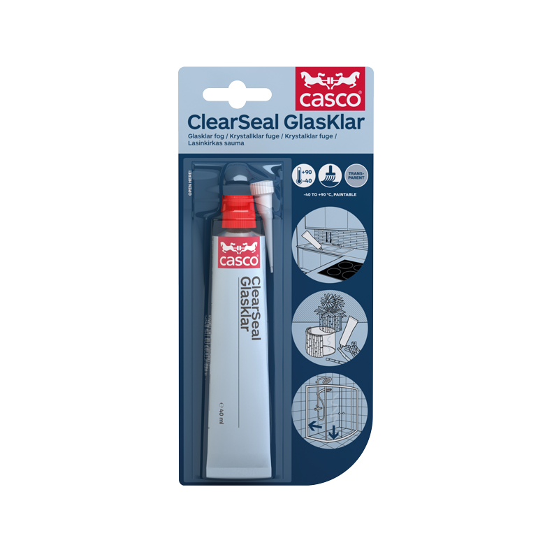 Casco ClearSeal Glasklar 40 ml tube