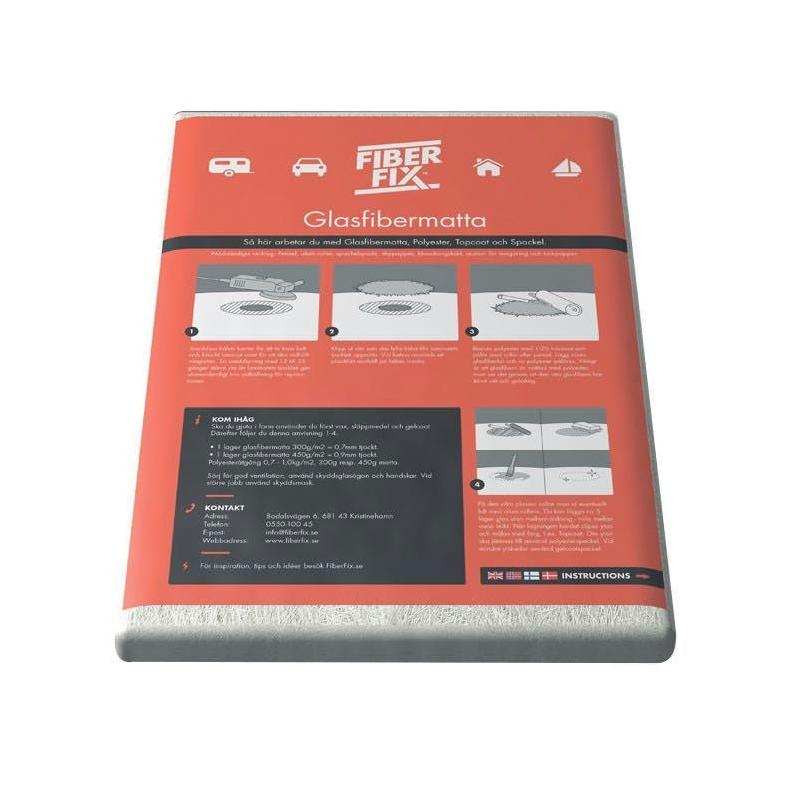 Fiber Fix Glasfibermtte, 300 g/m