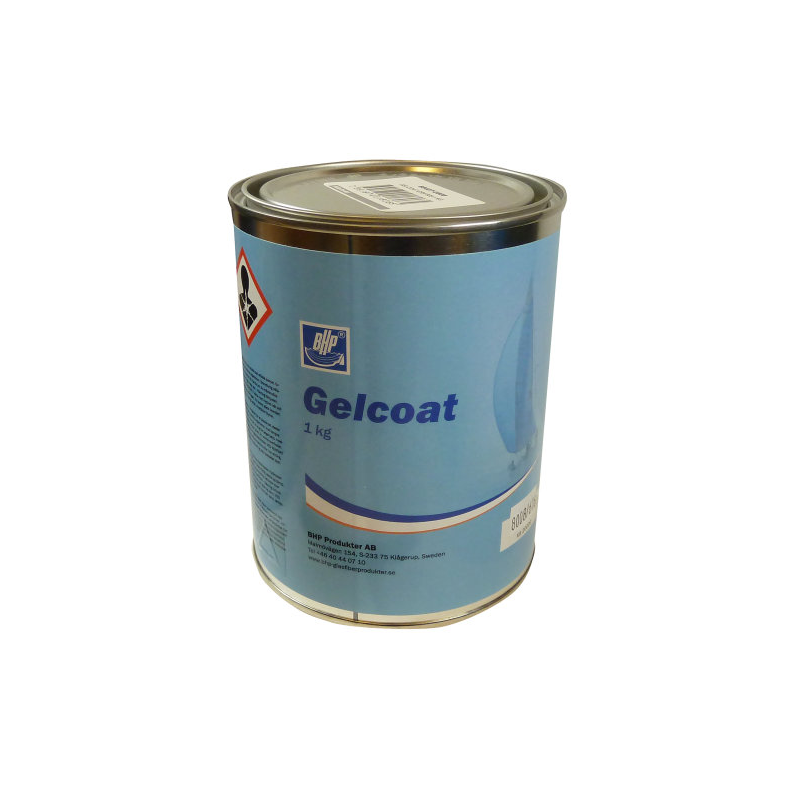 BHP Gelcoat/Topcoat BHP Topcoat 1 Kg, Farve 80012