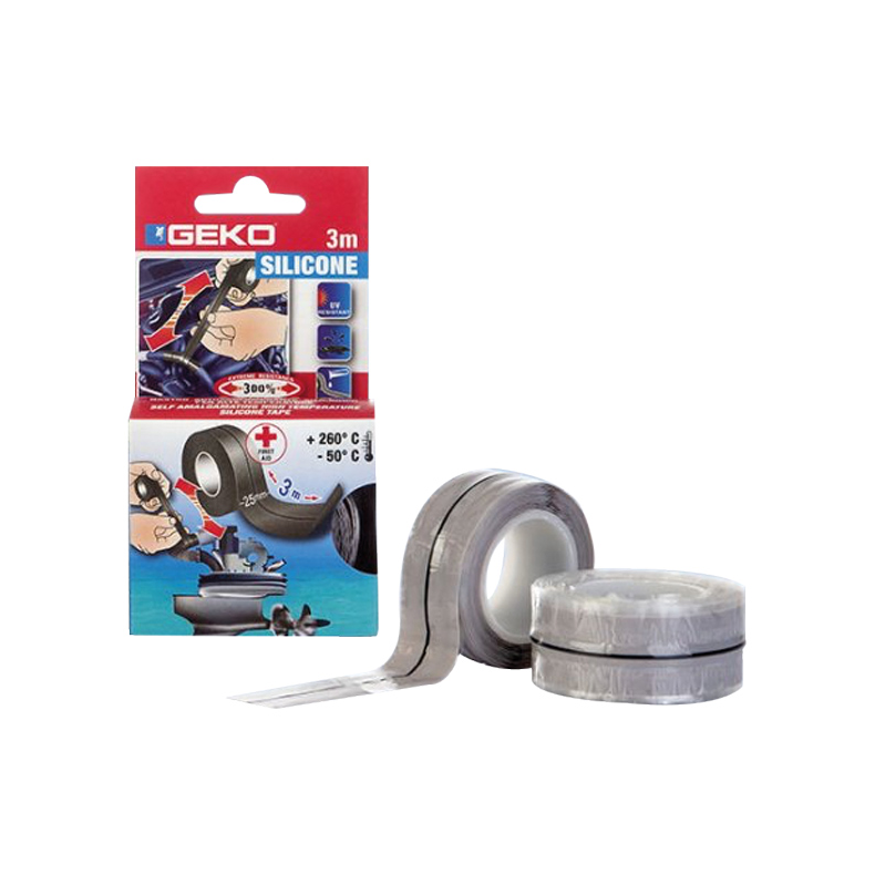 Geko h�jtemperatur t�tnings silikonetape 25mm x 3 meter