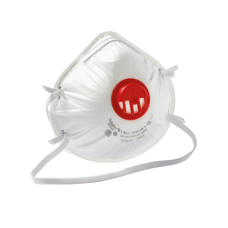 Støvmaske m/ventil AERO FFP2 10 stk