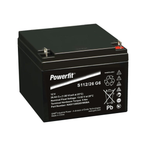 Exide Batteri Powerfit  Dual Agm 26ah
