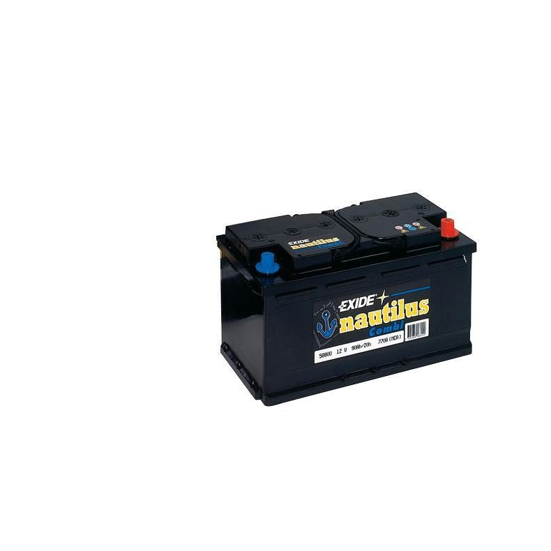Batteri Power Agm  55 Ah. Med M8 Terminal