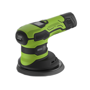 1852 Dual action polermaskine 150m, 2 x 12V 2Ah batteri