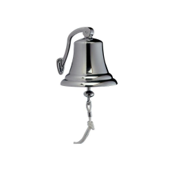 Skibsklokke forkromet messing