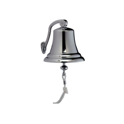 Skibsklokke forkromet messing