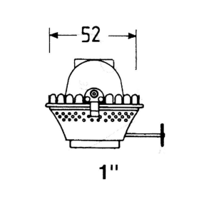 DHR Br�nder messing for 1