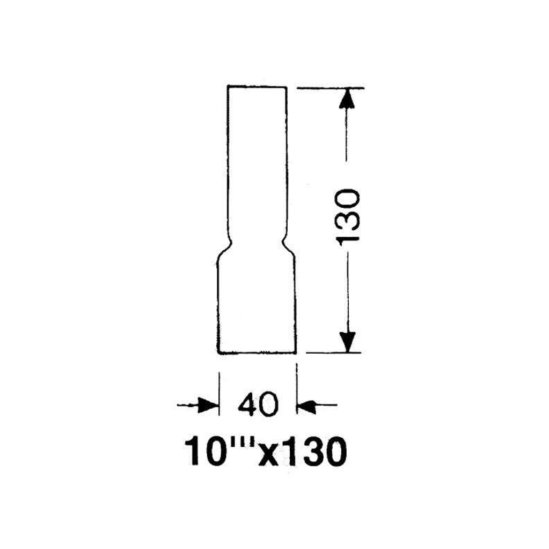 DHR Lampeglas 10 x 130mm