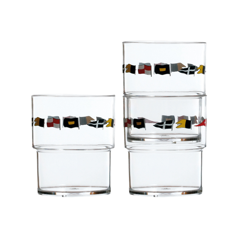 Mb regata glas 7 cm,  h9 cm stabelbar 250 ml - 12 stk.