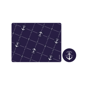 MB Sailor PVC D�kkeserviet og drikkebrik 6 stk 45 x 30 cm