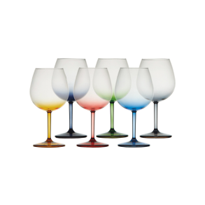 MB Party Vinglas 650ml Non slip 6 stk