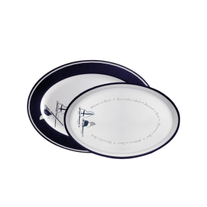 MB Welcome on board serveringsfade 30x22/35x25cm 2stk