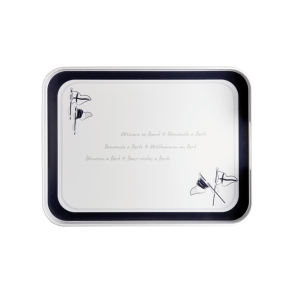 MB Welcome on board serveringsbakke 40 x 30cm 905g NON SLIP
