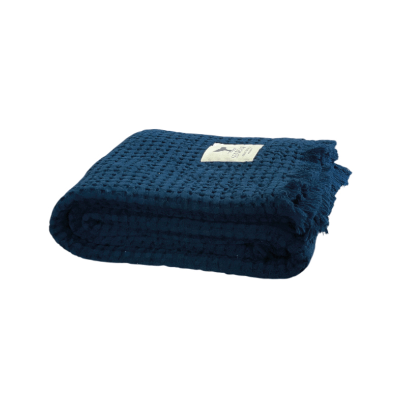 MB SEA &SALT Badeh�ndkl�der strik MB SEA &SALT Badeh�ndkl�der vaflet Navy 180 x 100 cm