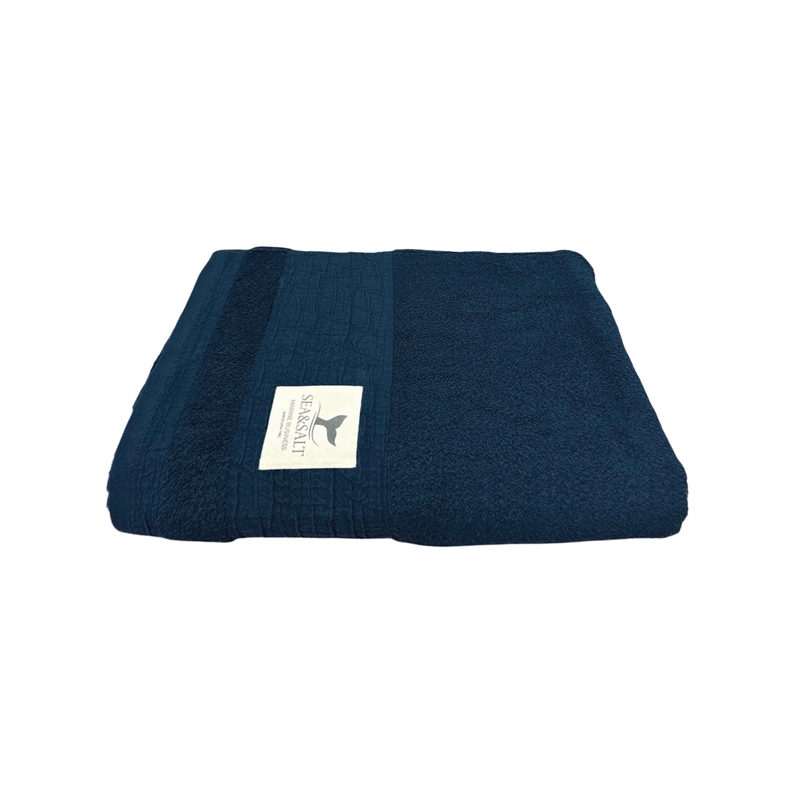 MB SEA &SALT Badeh�ndkl�der frotte MB SEA &SALT Badeh�ndkl�der Frott� - Navy 180 x 100 cm