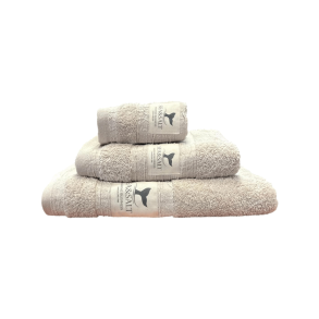 MB SEA &SALT H�ndkl�der Frott� Beige 3 stk 30x50 - 50x100 - 70x140 cm