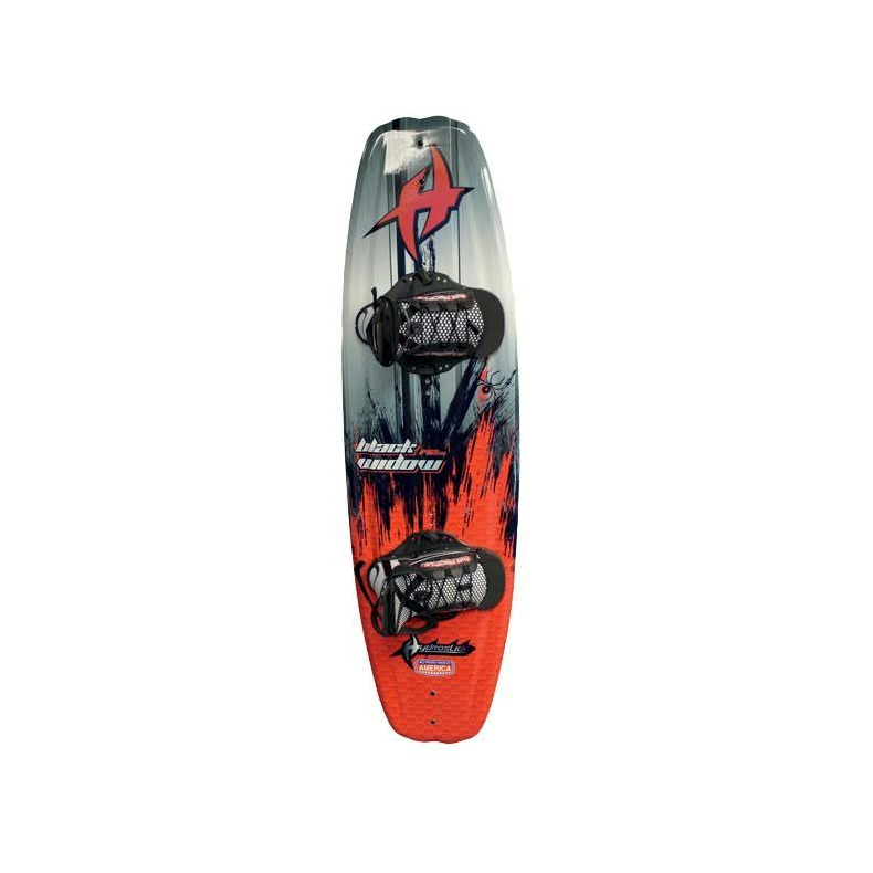 Wakeboard Hydroslide Black Widow Med Chaser Binding