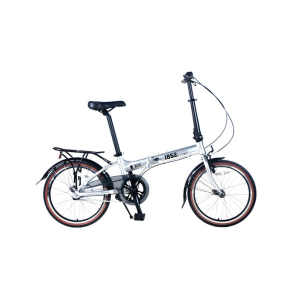 1852 Foldecykel Model D3 Krom Med 3 Indvendige Shimano Gear