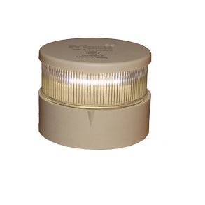 Aqua signal led lanterne serie 34, hvid 360gr, mast