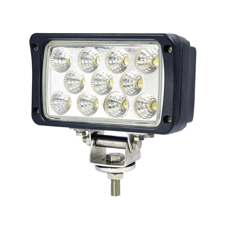 1852 Led dkslys 10-30v 33w, flood,  155 x 125 x 75 mm