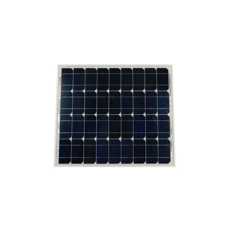 Solpanel Polykrystal - Alu 50wp  540 X 670 X 25mm