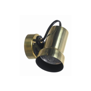 udget*KJELAMPE 12V. MESSING FINISH