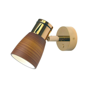 Prebit Skotlampe 12/24v Led 3 X 1w Gold/Teak