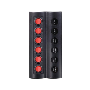 Strmpanel Med 6 Kontakter  M/Automatsikringer