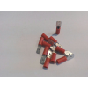 Fladstik Han Rd 6.4x0.8mm                         10 stk
