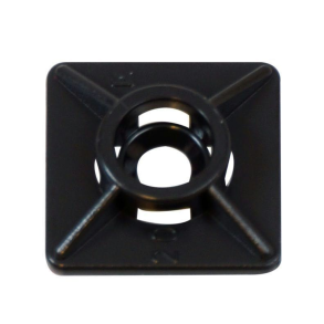 Sokler Til Strips Sort 27 X 27mm Med Lim - 100stk